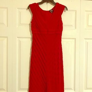Red adrianna Papel mid dress